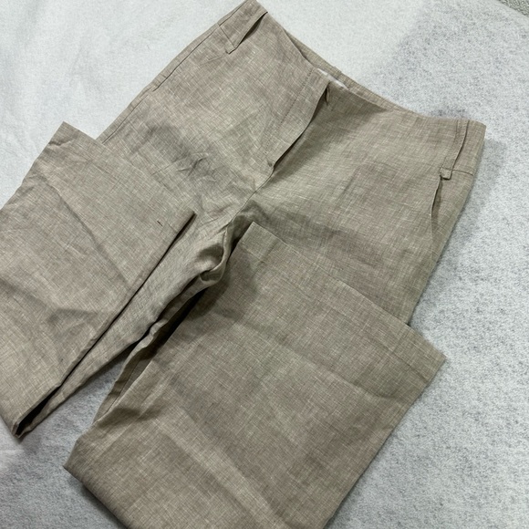 Class Made In Italy 100% Linen Wide Pants Size 42 Small - Picture 6 of 6